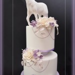 Aroma di Vaniglia Elegant Cake with Horse Topper