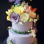 Beautiful Spring Cake