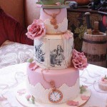 Cake with Teacup Topper by Cake & Sugar Crafting