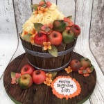 Dusica Roberts Fruits Themed Cake‎