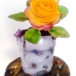 Flower on a Pot Cake by Daniel Guiriba‎