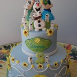 Giovanna Bilello's Frozen Inspired Cake