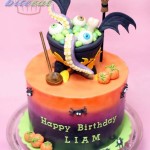 Haydey Maño Garcia Holloween Themed Birthday Cake