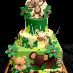 Jungle Babies Cake