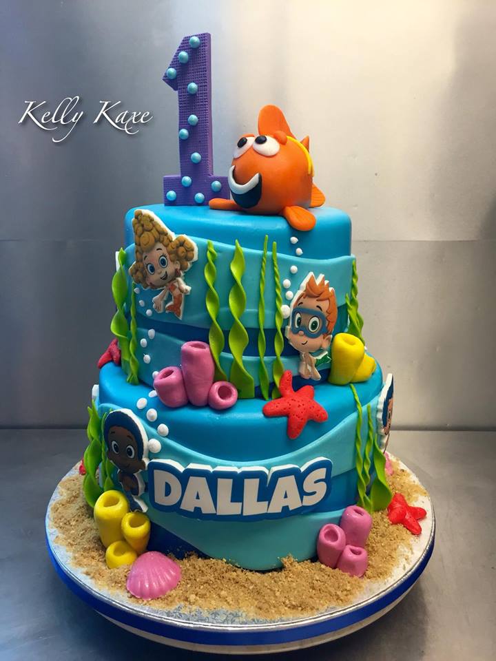 Cakes by Mi - Sea theme cake with chocolate sea shells... | Facebook