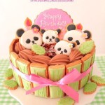 Panda Birthday Cake