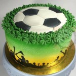 Soraya Sousa‎'s Soccer Ball Cake