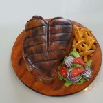 T-Bone Steak Cake by Amajik Cake Company