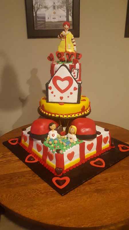 Ronald McDonald Cake by Pamela Piccarelli