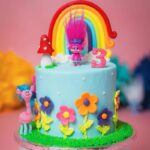 Trolls Themed Cake from Rocky Mountain Creations by Rachel Cross