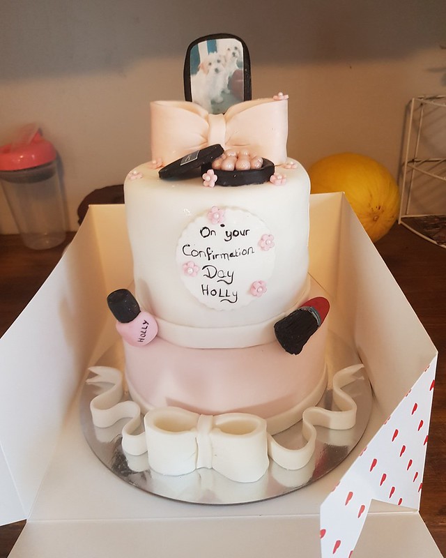 Tall Holy Communion Confirmation Cake - Quigleys