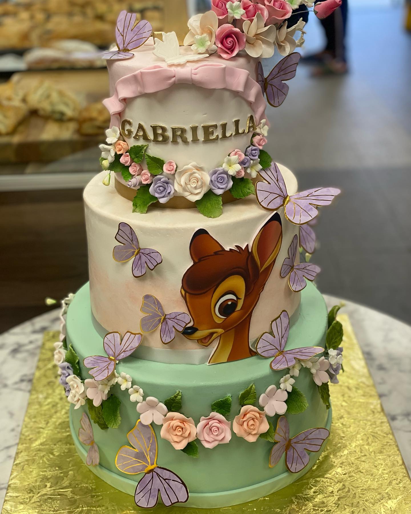 Bambi Birthday Cake Ideas Images (Pictures)