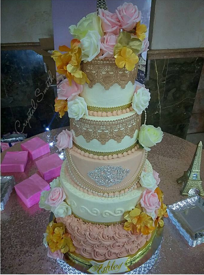 Cake by Crystal’s Custom Cakes