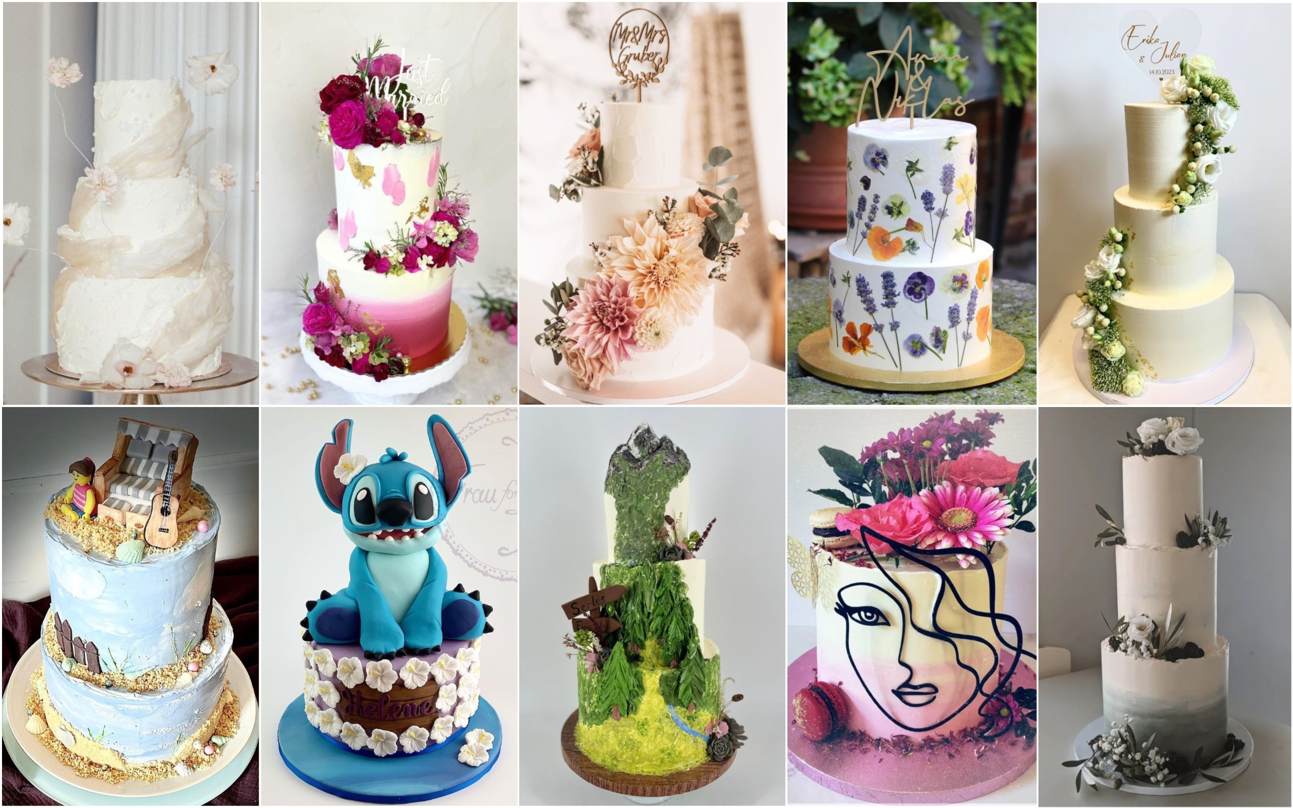 The 50 Most Beautiful Wedding Cakes