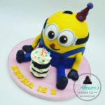 Minion Cake by Mecairo's Cake Co.